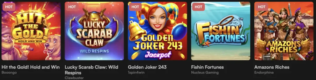 Harry Casino UK Slots